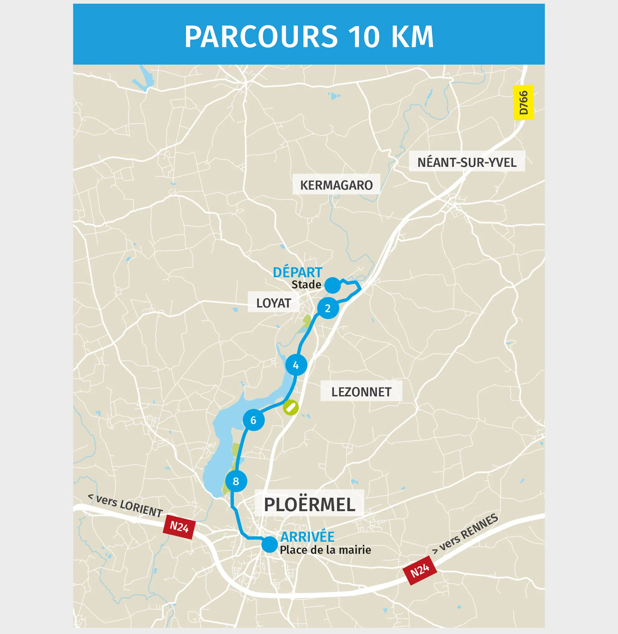 Carte du parcours