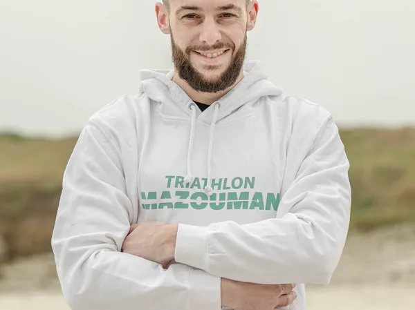 Achat pull blanc MAZOUMAN 