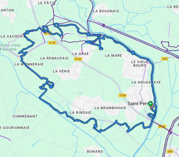 Carte du parcours