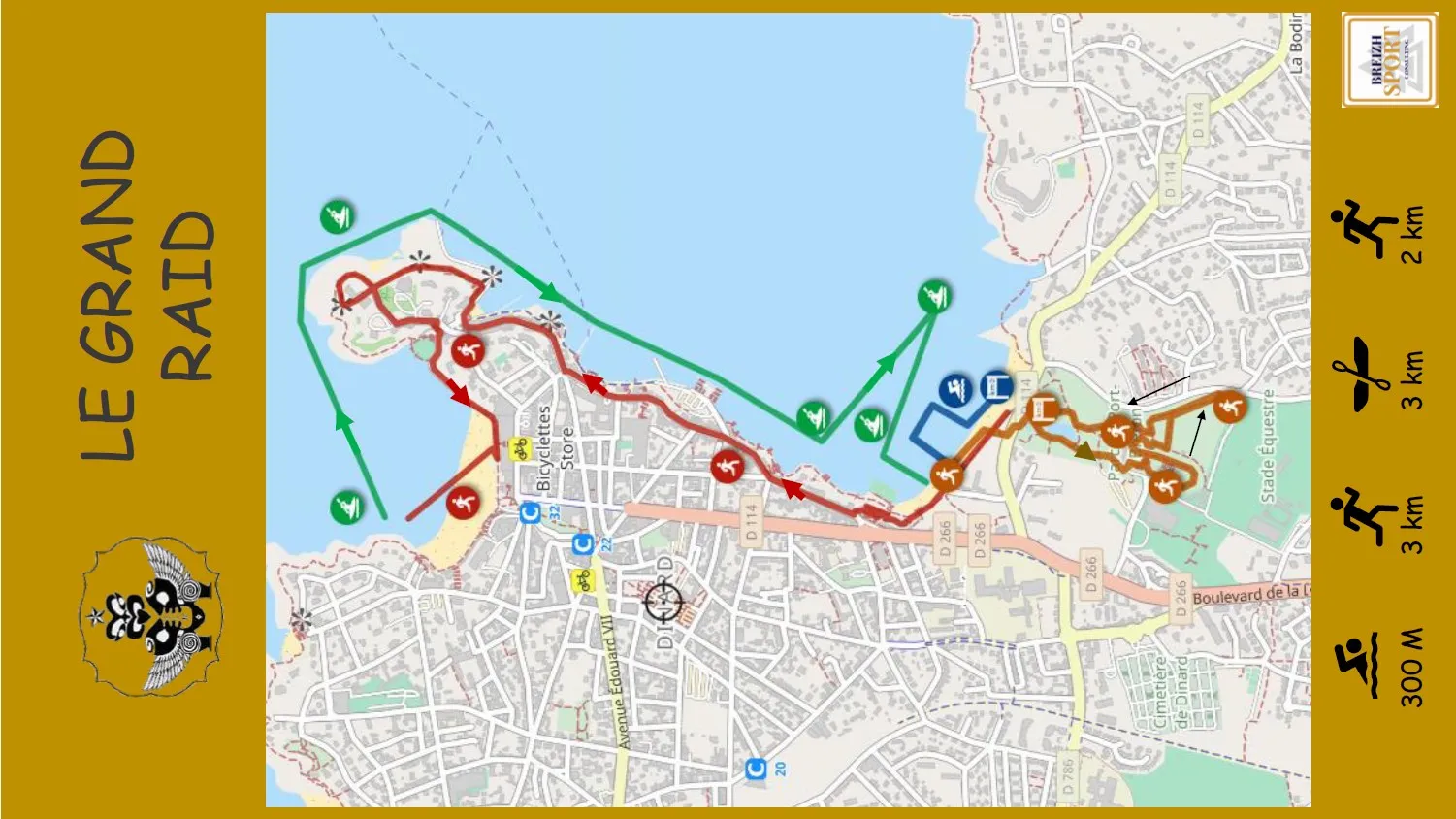 Carte du parcours