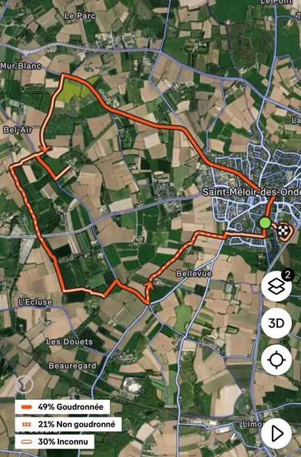 Carte du parcours
