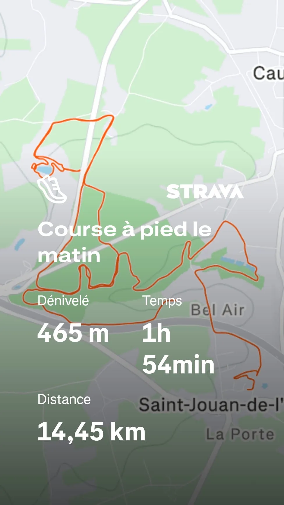 Carte du parcours