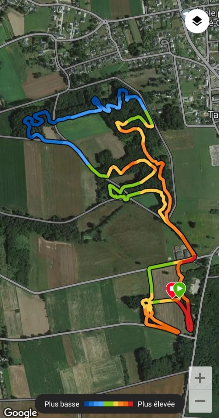 Carte du parcours