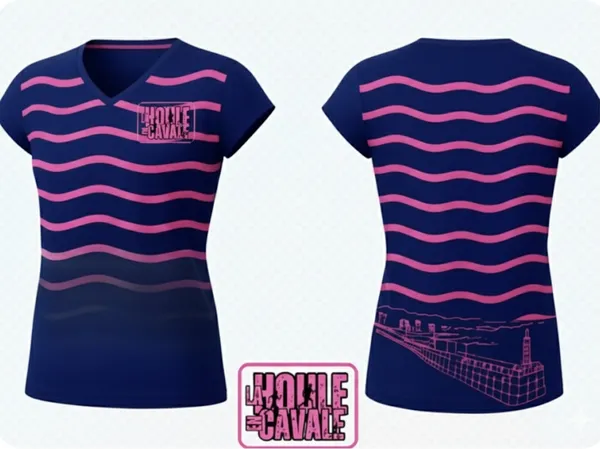 teeshirt femme "la houle en cavale 2026"