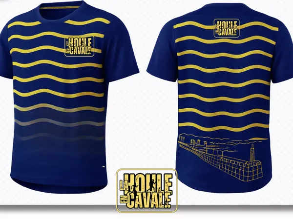 teeshirt "la houle en cavale 2026"