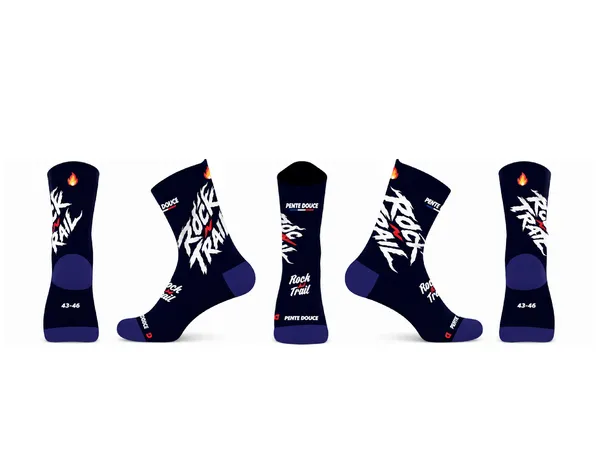 Chaussettes Trail Bleu