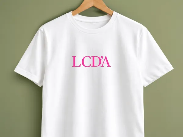 Tee-shirt LCD'A Octobre Rose