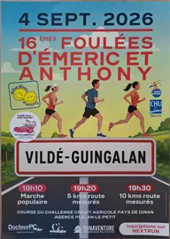 Logo Les Foulées d'Emeric et Anthony