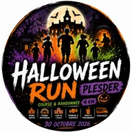 Logo Halloween Run - Plesder